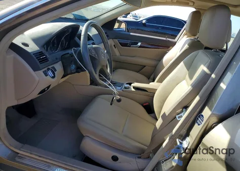 2011 Mercedes-Benz C 300 from USA, damaged, VIN WDDGF5EBXBR161058